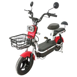 Велосипед з електромотором SPARK CITY 14`` 48V/500W/20Ah червоний